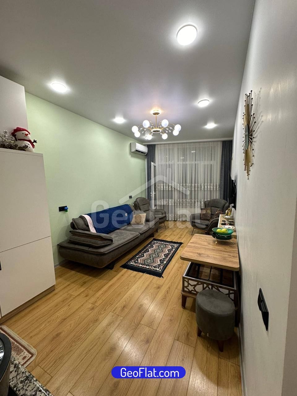 For sale: Apartment, new 3-room in Batumi on Ivane Javakhishvili Street, 52 m², furnished with appliances, sea view — $86,000.