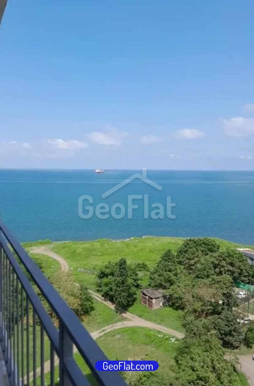 For sale: Studio, 34 m², new, with sea view on Tamar Mepe Street, Batumi — $60,000, furnished and equipped