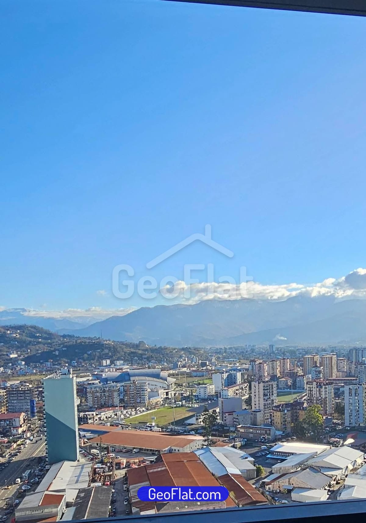For sale: Studio, 36 m², new building on Zhuli Shartava Avenue, Batumi — shell finish, $45,000.