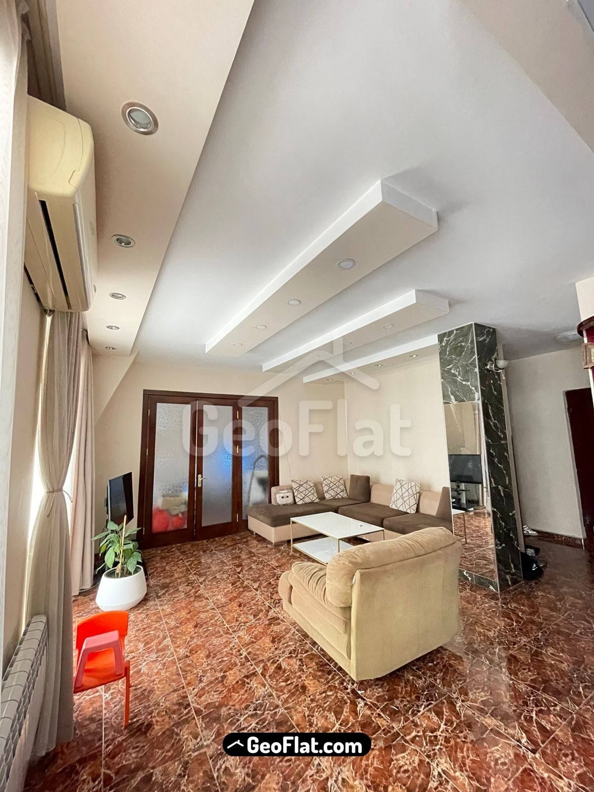 For sale: Apartment, 59 m², renovated 2-room (1 bedroom) in a new building on Vakhtang Gorgasali Street, Batumi — $96,000.