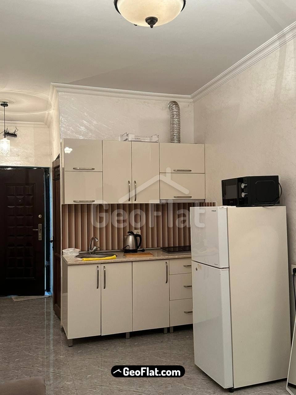 For sale: Apartment on Zurab Gorgiladze Street, Batumi — 34 m², 2-room, newly finished, sea view, furnished with appliances, $59,500.
