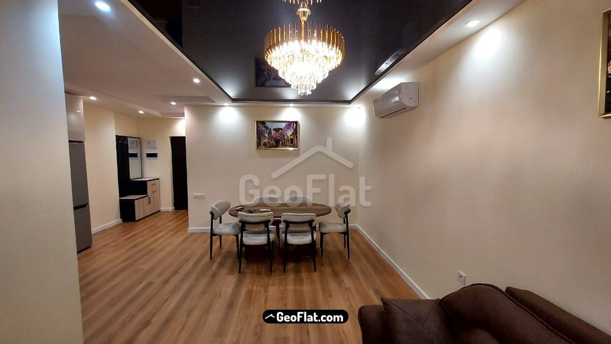 Продается квартира-новостройка на проспекте Жиули Шартава в Батуми, 60 м², 2 комнаты, с мебелью и бытовой техникой, с видом на море за $135,000.