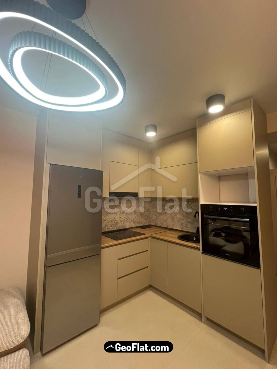 For sale: Apartment, new 2-room 57 m² in Batumi on Zhuli Shartava Ave, sea view, fully furnished with appliances — $125,000.